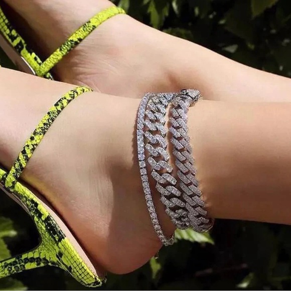 Cuban anklet silver - Picture 3 of 3